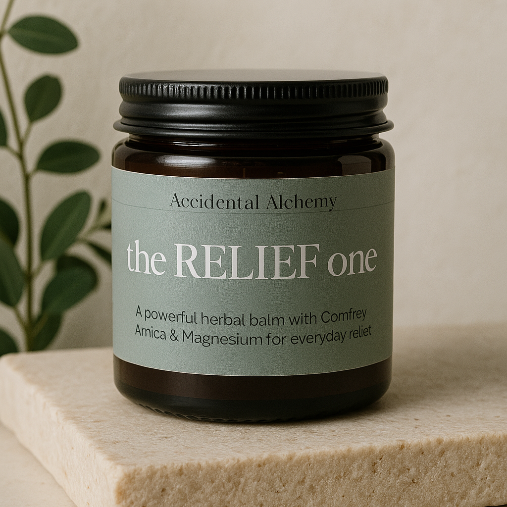 The Relief One Jar on Marble