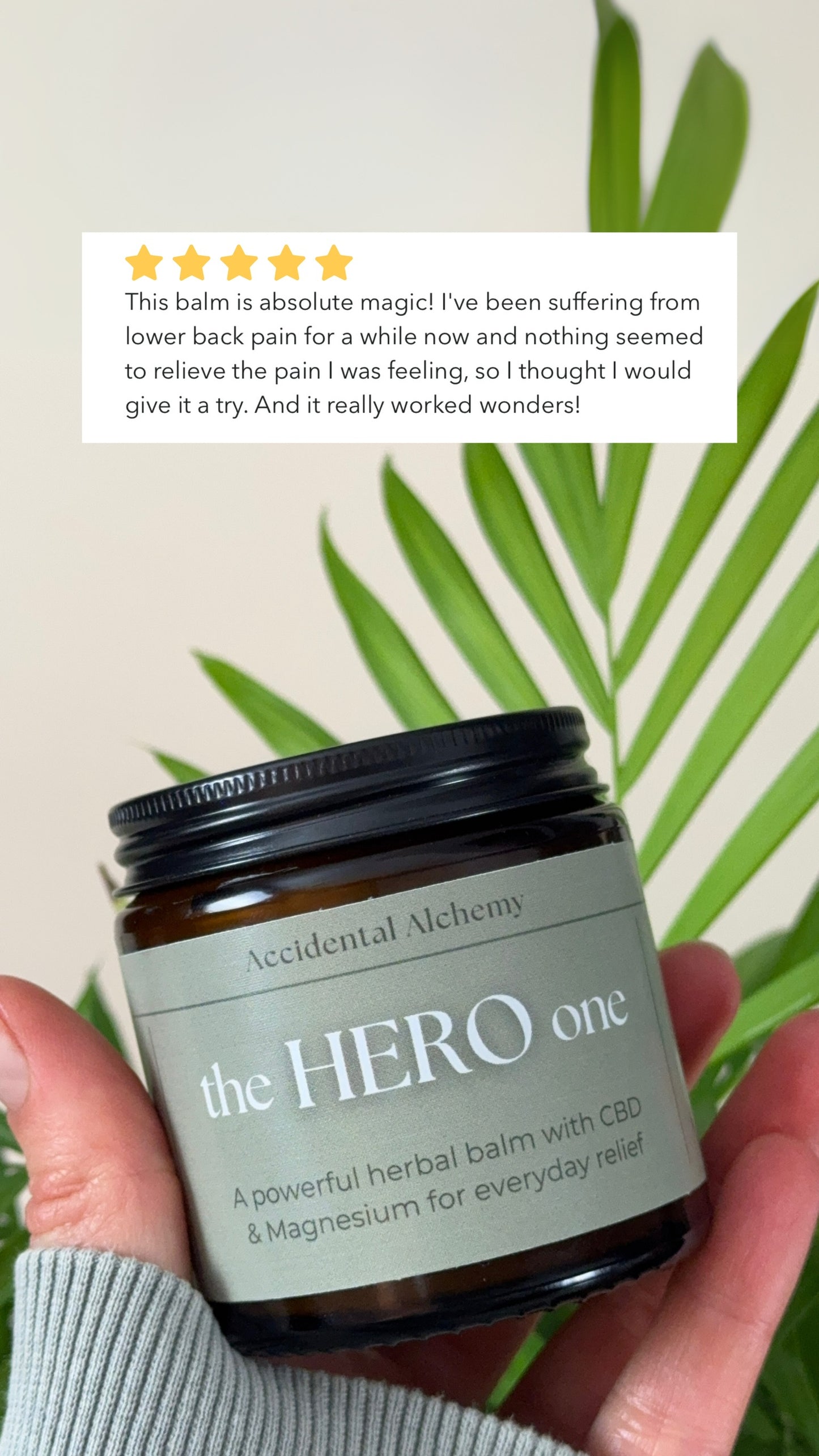 The Hero One - Relief Balm