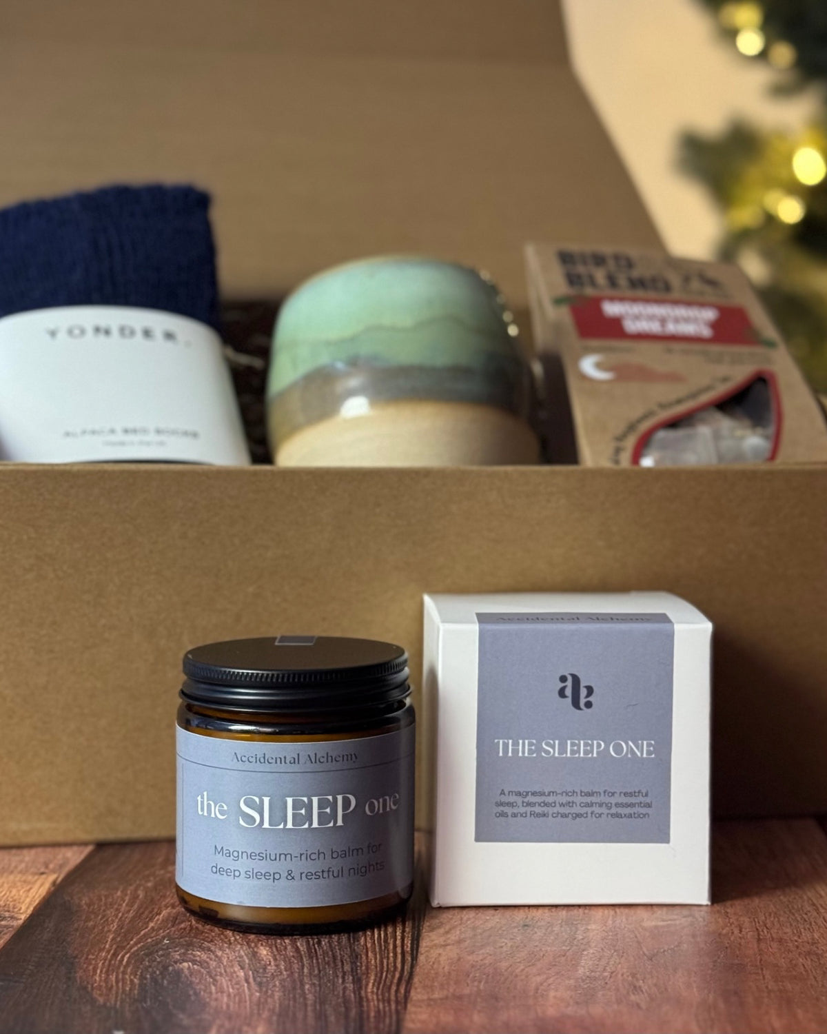 The Big Sleep Box Opened with The Sleep One in focus